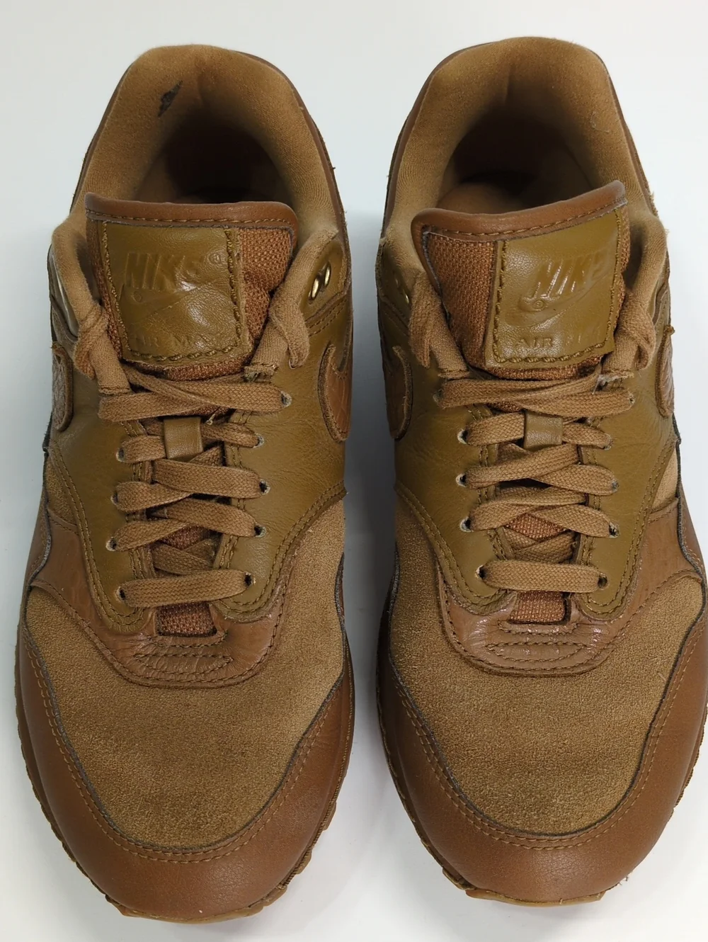 Nike Air Max 1 87 Safari Ale Brown Flax Womens Sneakers DV3888-200 Sz 7